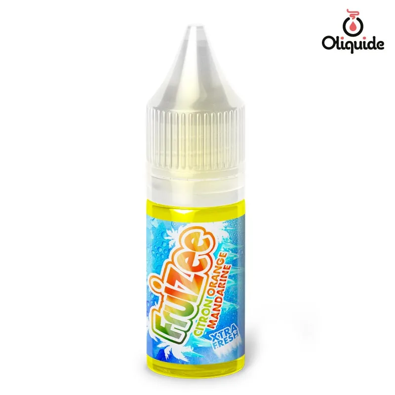 Plongez-vous dans le Citron Orange Mandarine de Eliquid France et voyez les résultats