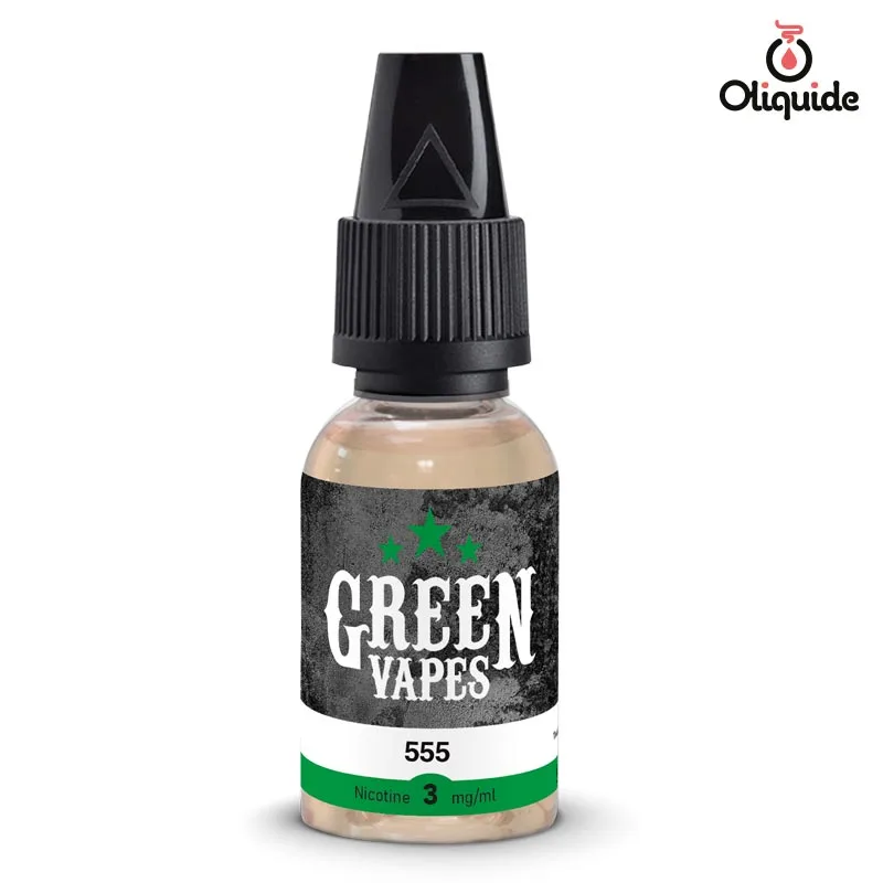 Pratiquez le 555 de Green Vapes