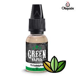 Philadelphia de la collection Green Vapes Classique 