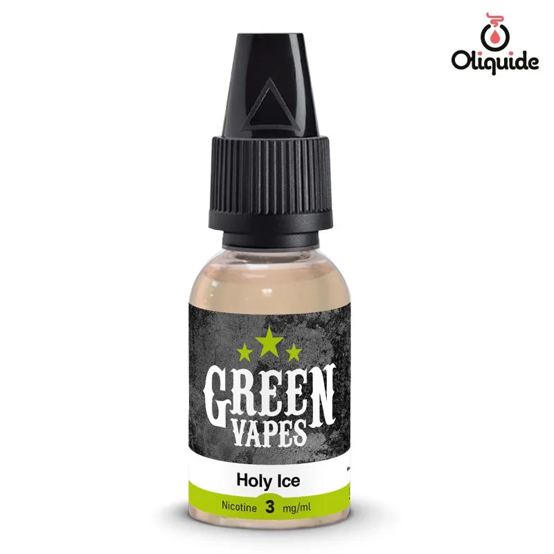 Testez le Holy Ice de Green Vapes pour une expérience unique