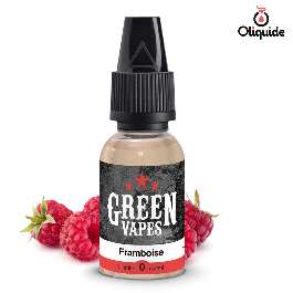 Framboise de la collection Green Vapes Classique 