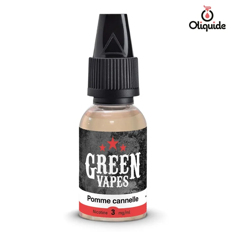 Mettez en pratique le Pomme Cannelle de Green Vapes