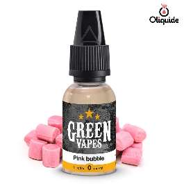 Pink Bubble de la collection Green Vapes Classique 