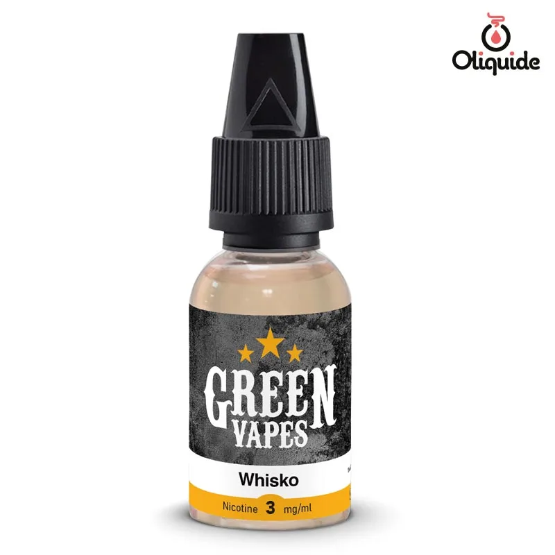 Expérimentez le Whisko de Green Vapes pour une approche novatrice
