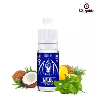 Liquides DLUO Dépassée Malibu de la marque Halo