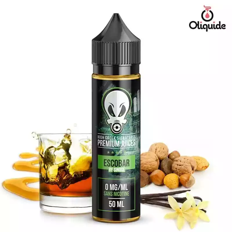 Mettez à l'épreuve vos compétences avec le Escobar 50 ml de Liquidarom