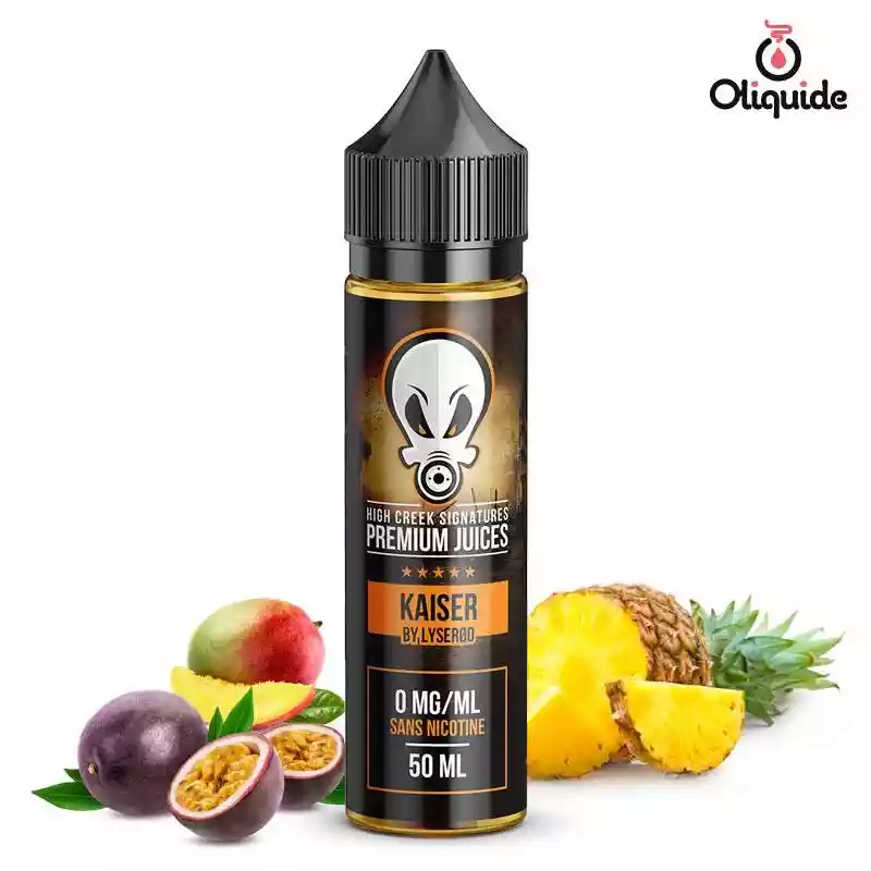 Plongez dans le Kaiser 50 ml de Liquidarom et découvrez ses avantages