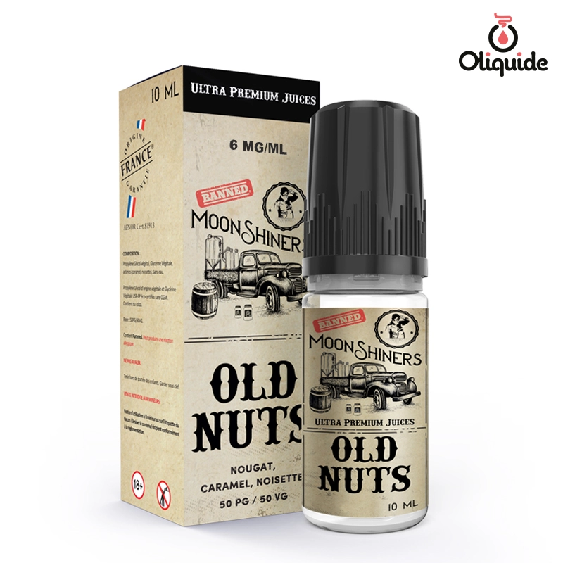 Passez du temps à tester le Old Nuts de Lips - Le French Liquide