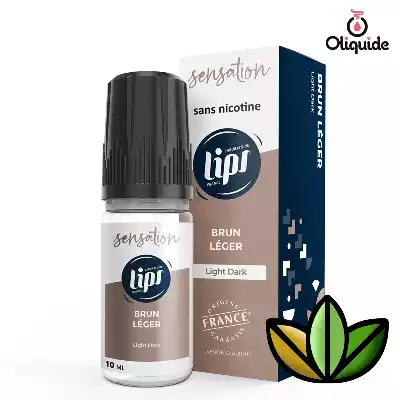 Liquides DLUO Dépassée Brun Léger de la marque Lips - Le French Liquide