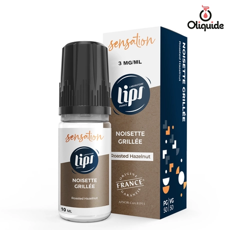 Sensation Noisette grillée de la marque Lips - Le French Liquide