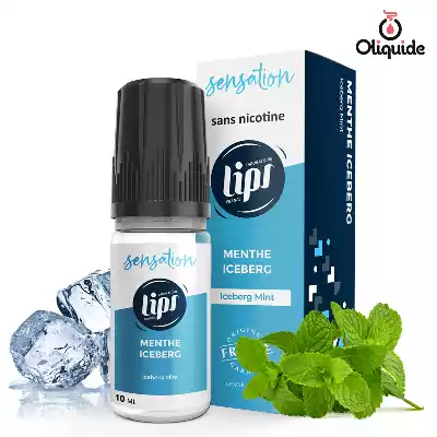 Sensation Menthe Iceberg de la marque Lips - Le French Liquide