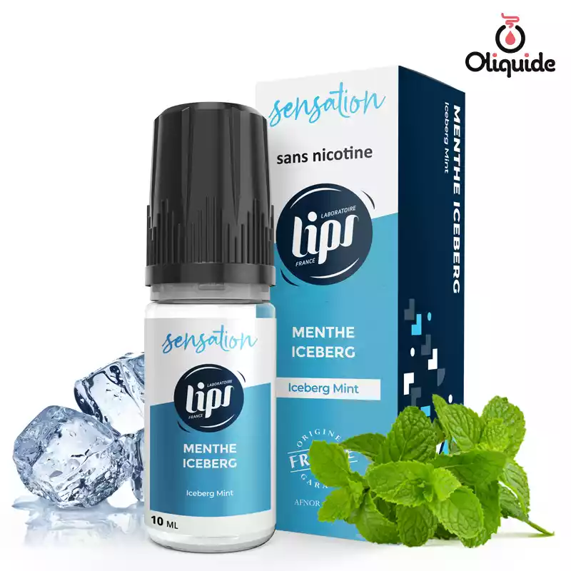Découvrez le Menthe Iceberg de Lips - Le French Liquide en profondeur en le testant