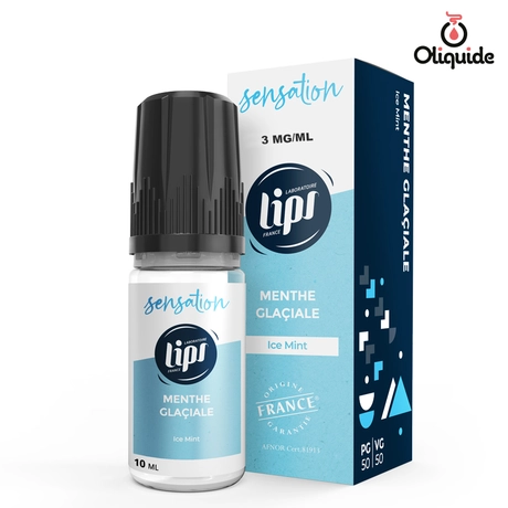 Sensation Menthe Glaciale de la marque Lips - Le French Liquide
