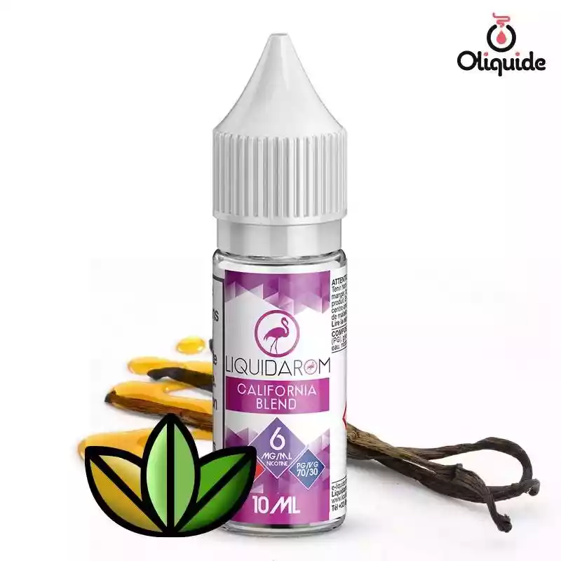 Expérimentez le California blend de Liquidarom pour une approche novatrice