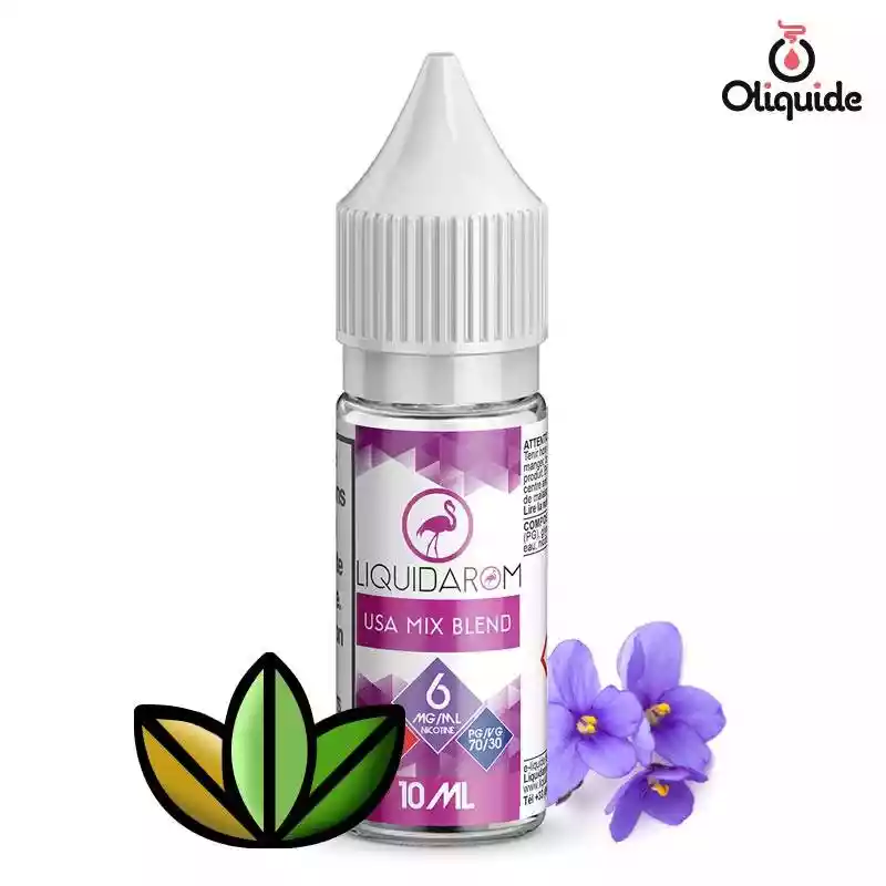 Prenez le temps de découvrir le USA mix blend de Liquidarom