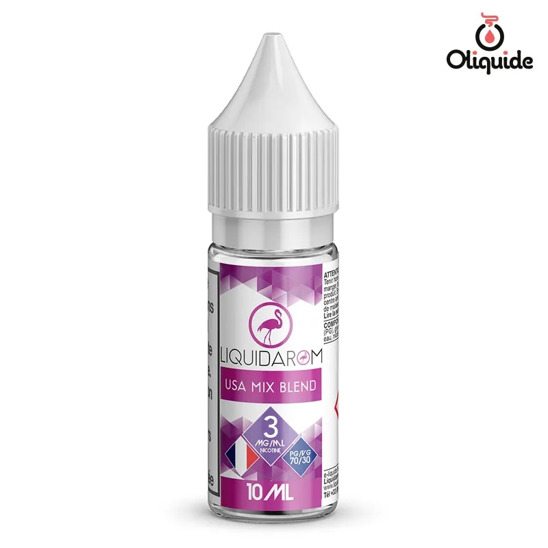 Plongez dans l'univers du USA mix blend de Liquidarom