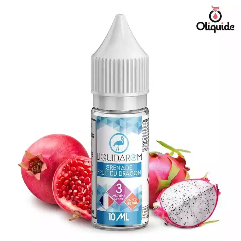 Passez du temps à tester le Grenade - Fruit du dragon de Liquidarom