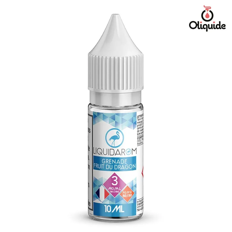 Testez le Grenade - Fruit du dragon de Liquidarom de manière approfondie