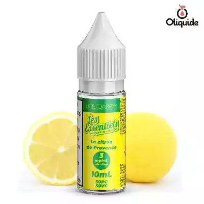 Liquides DLUO Dépassée Le Citron de Provence de la marque Liquidarom