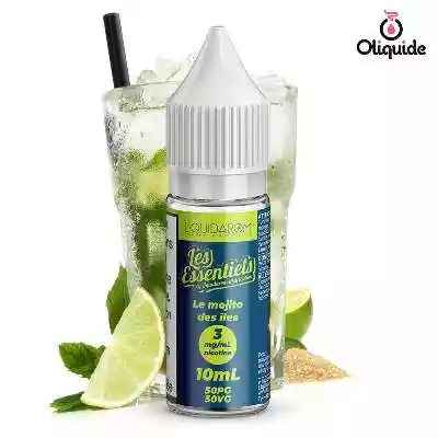 Liquides DLUO Dépassée Le Mojito des îles de la marque Liquidarom