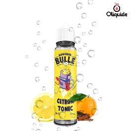 Liquide Monsieur Bulle Citron Tonic 50 ml pas cher