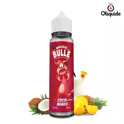 Liquidéo Monsieur Bulle 50ml Coco Nanas 50 ml de la marque Liquidéo