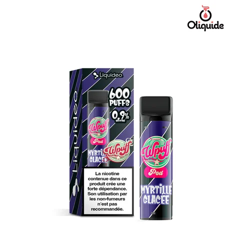 Liquideo Wpuff pod Pod Myrtille Glacée x1 de la marque Wpuff