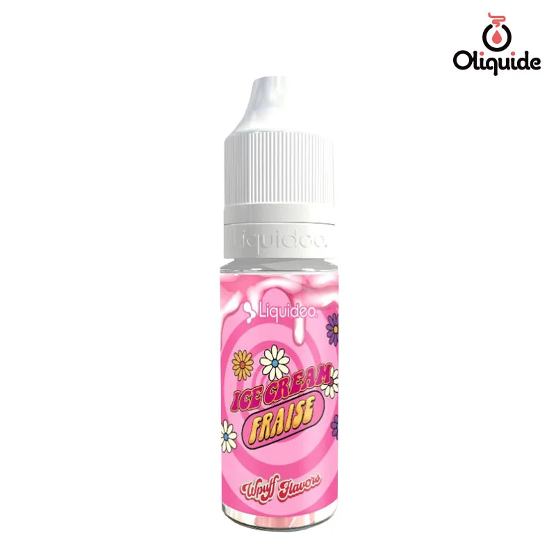 Testez par vous-même le Ice Cream Fraise de Liquidéo