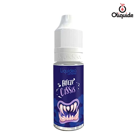 Liquides DLUO Dépassée Freeze Cassis de la marque Liquidéo