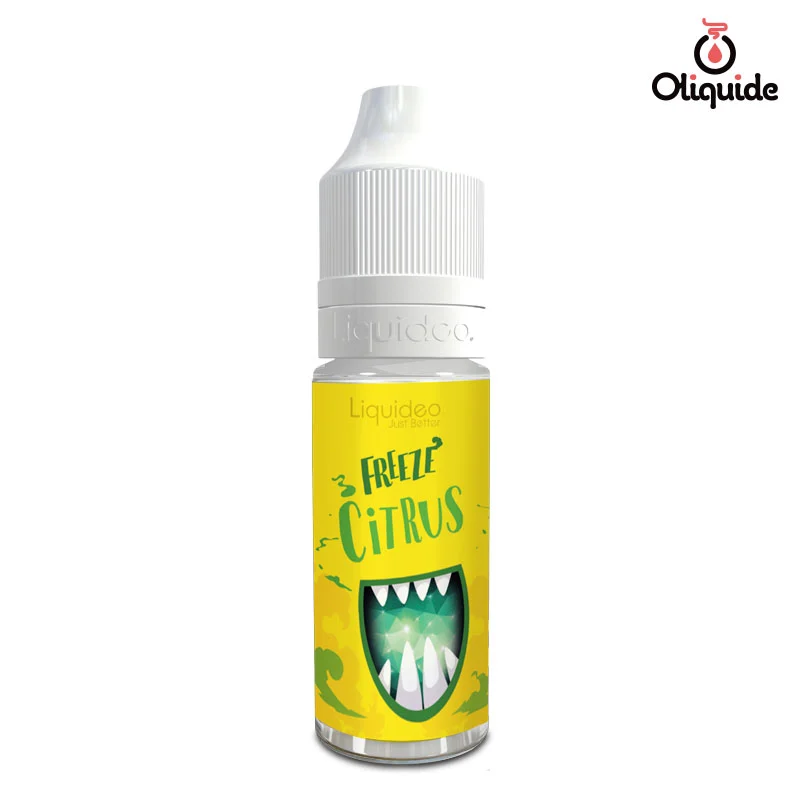 Passez au crible le Freeze Citrus de Liquidéo
