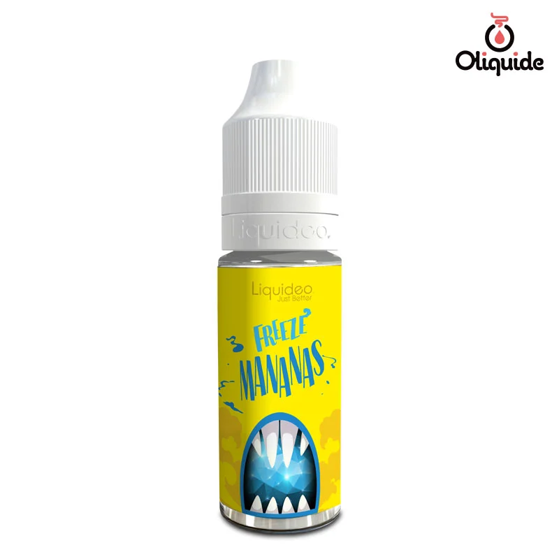 Prenez le temps de tester le Freeze Mananas de Liquidéo