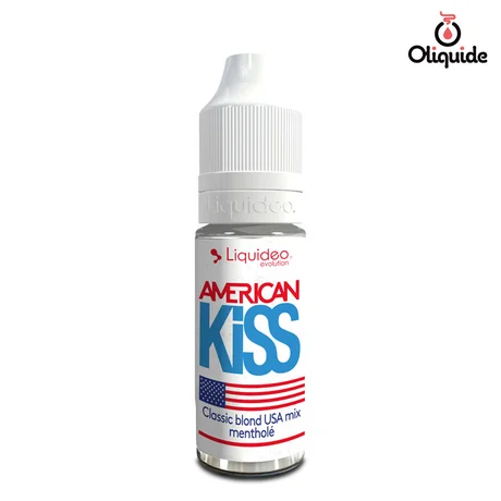 Liquides DLUO Dépassée American Kiss de la marque Liquidéo