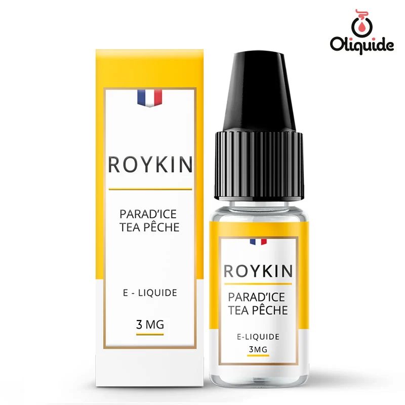 Soyez actif et testez le Parad'ice tea Pêche de Roykin