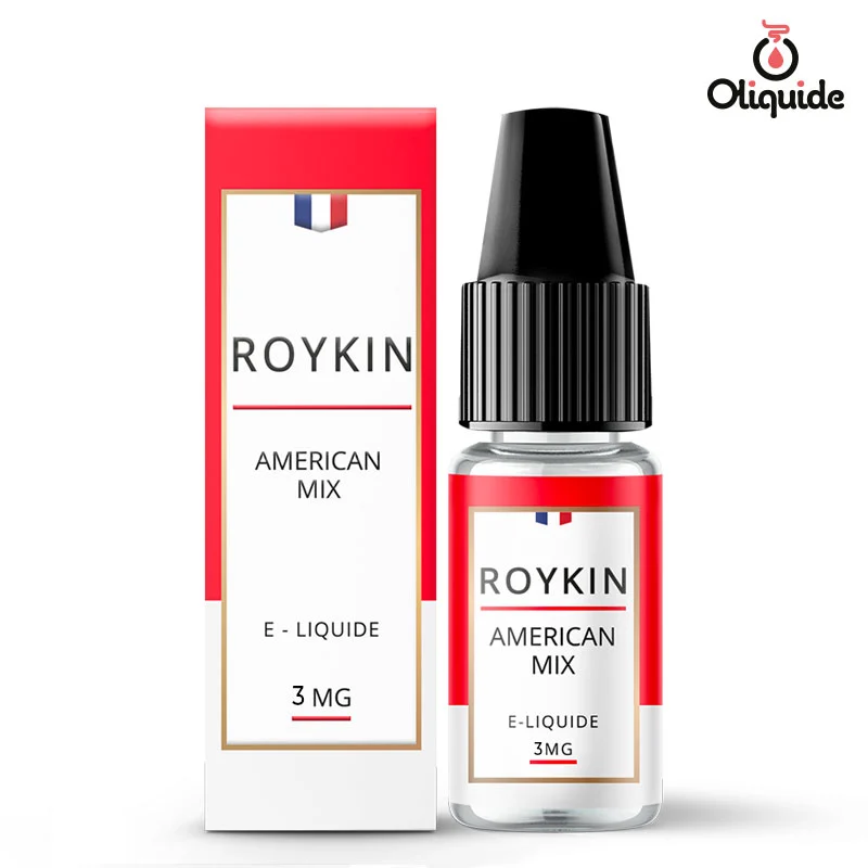 Profitez de l'occasion pour tester le American Mix de Roykin