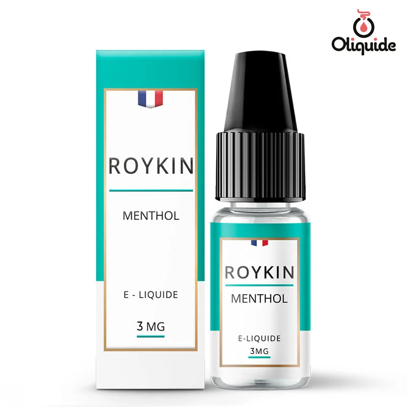 Sentez le Menthol de Roykin par vous-même