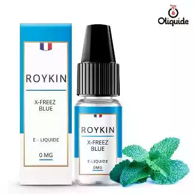Liquides DLUO Dépassée X Freez Blue de la marque Roykin