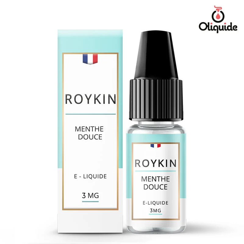 Testez le Menthe Douce de Roykin pour des résultats concrets