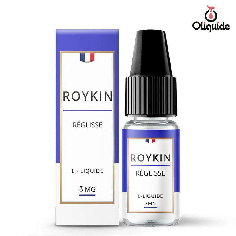 Soyez audacieux et essayez le Réglisse  de Roykin
