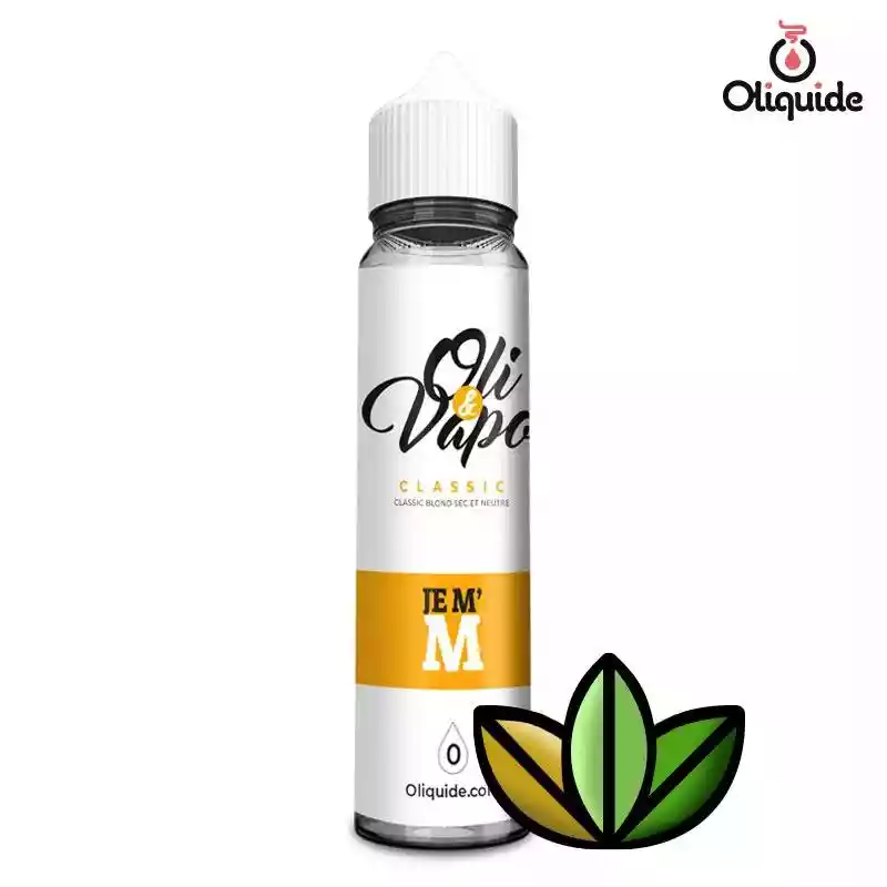 Explorez les possibilités infinies du Je m'M 50 ml de Oliquide