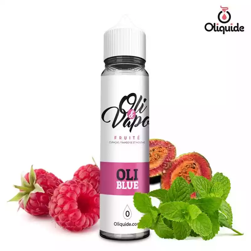 Plongez dans le Oli Blue 50 ml de Oliquide et découvrez ses possibilités