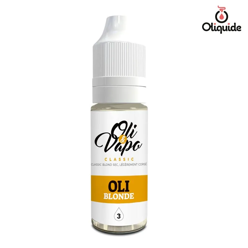 Expérimentez le Oli Blonde de Oliquide