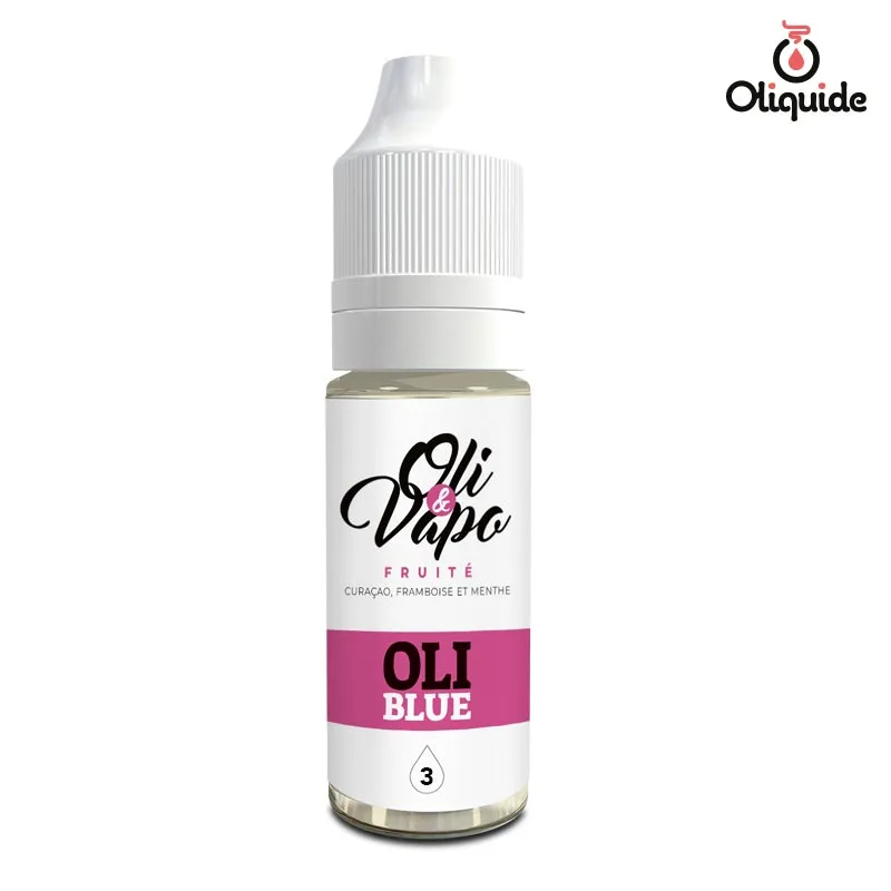 Testez le Oli Blue de Oliquide et enregistrez vos impressions