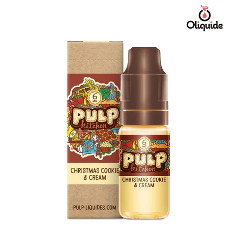 Liquides DLUO Dépassée Christmas Cookie & Cream de la marque Pulp