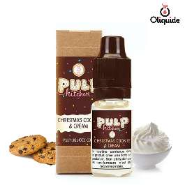 Liquide Pulp Kitchen Christmas Cookie & Cream pas cher