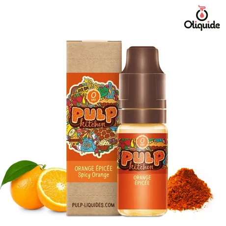 Liquides DLUO Dépassée Orange Epicée de la marque Pulp