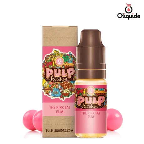 Liquides DLUO Dépassée The Pink Fat Gum de la marque Pulp