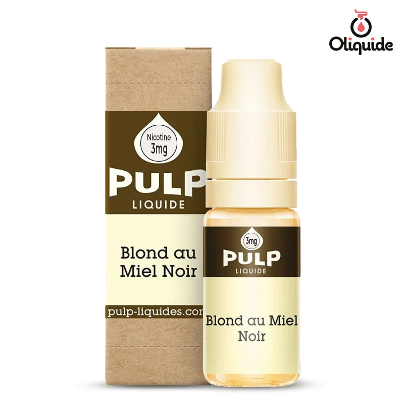 Expérimentez le Blond au miel noir de Pulp et enregistrez les résultats