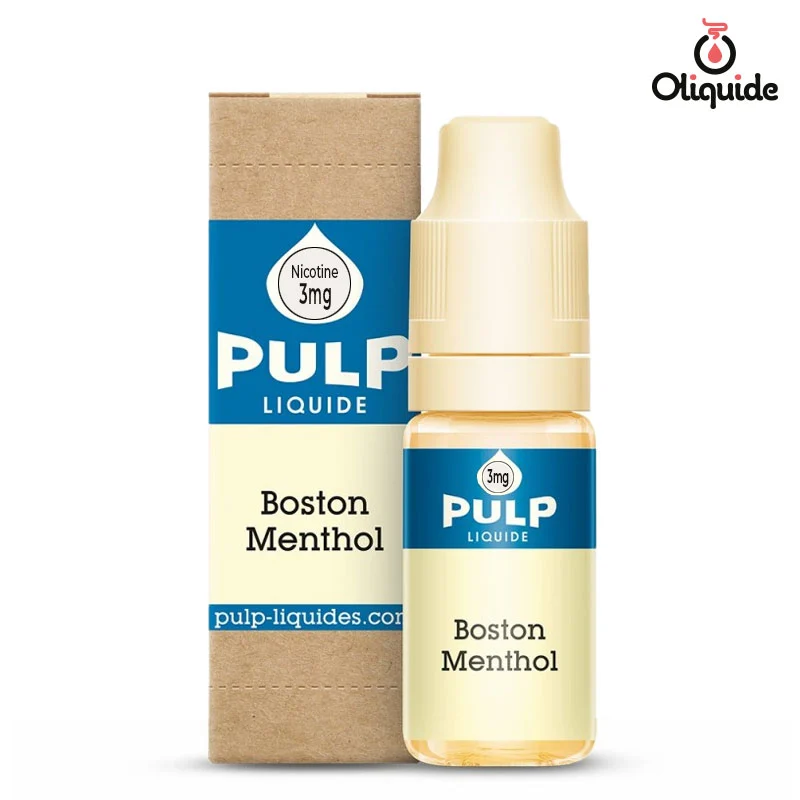 Explorez le Boston Menthol de Pulp