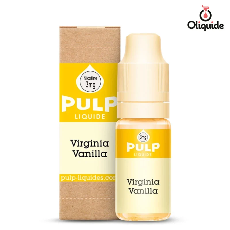 Testez le Virginia Vanilla de Pulp et enregistrez vos impressions
