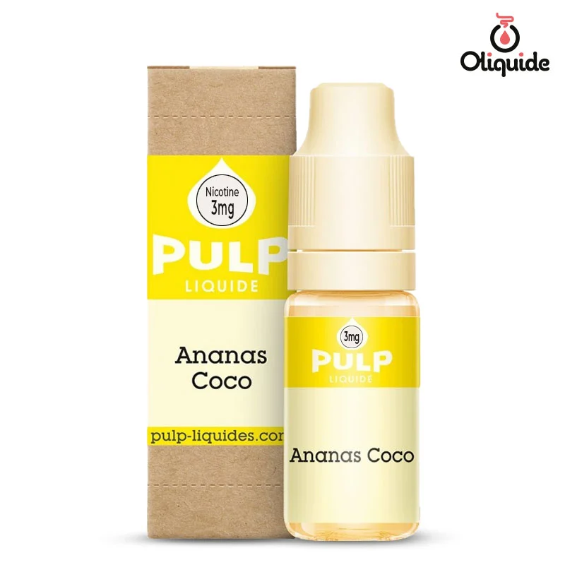 Testez le Ananas Coco de Pulp pour une expérience inédite